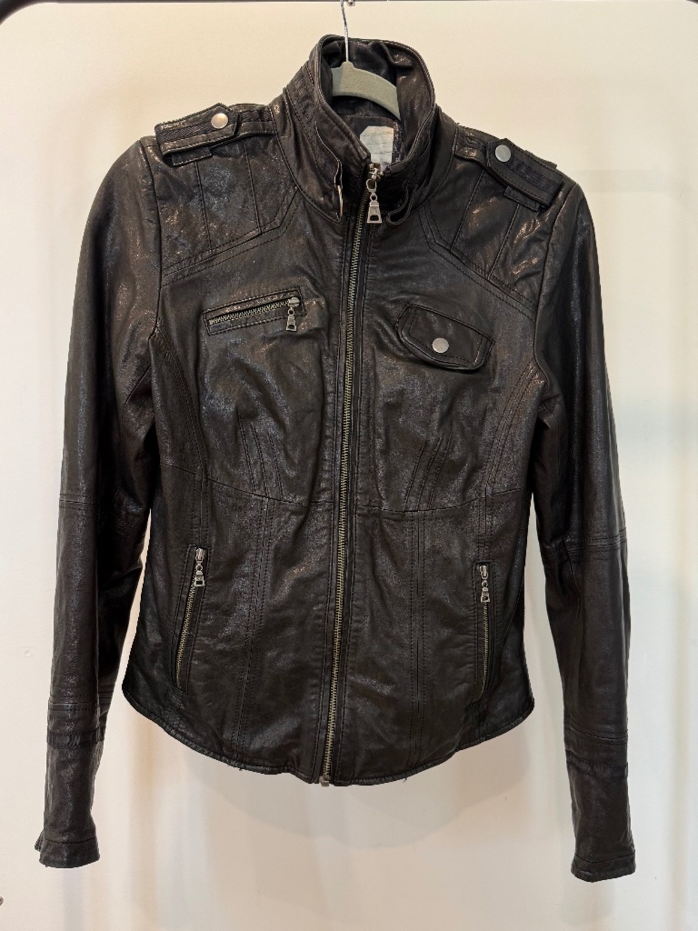 Women's Danier Genuine Leather Moto Jacket